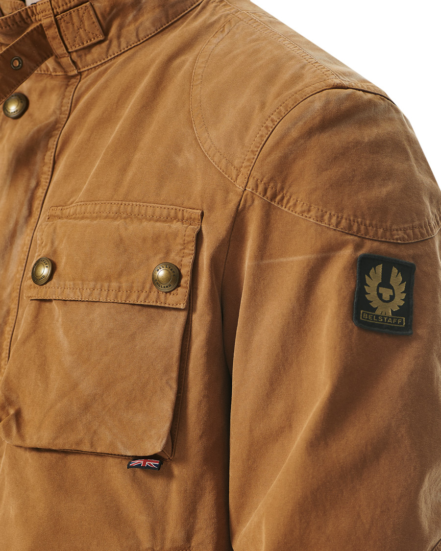 Herre | Jakker | Belstaff | Vintage Dye Racemaster Jacket Heritage Khaki