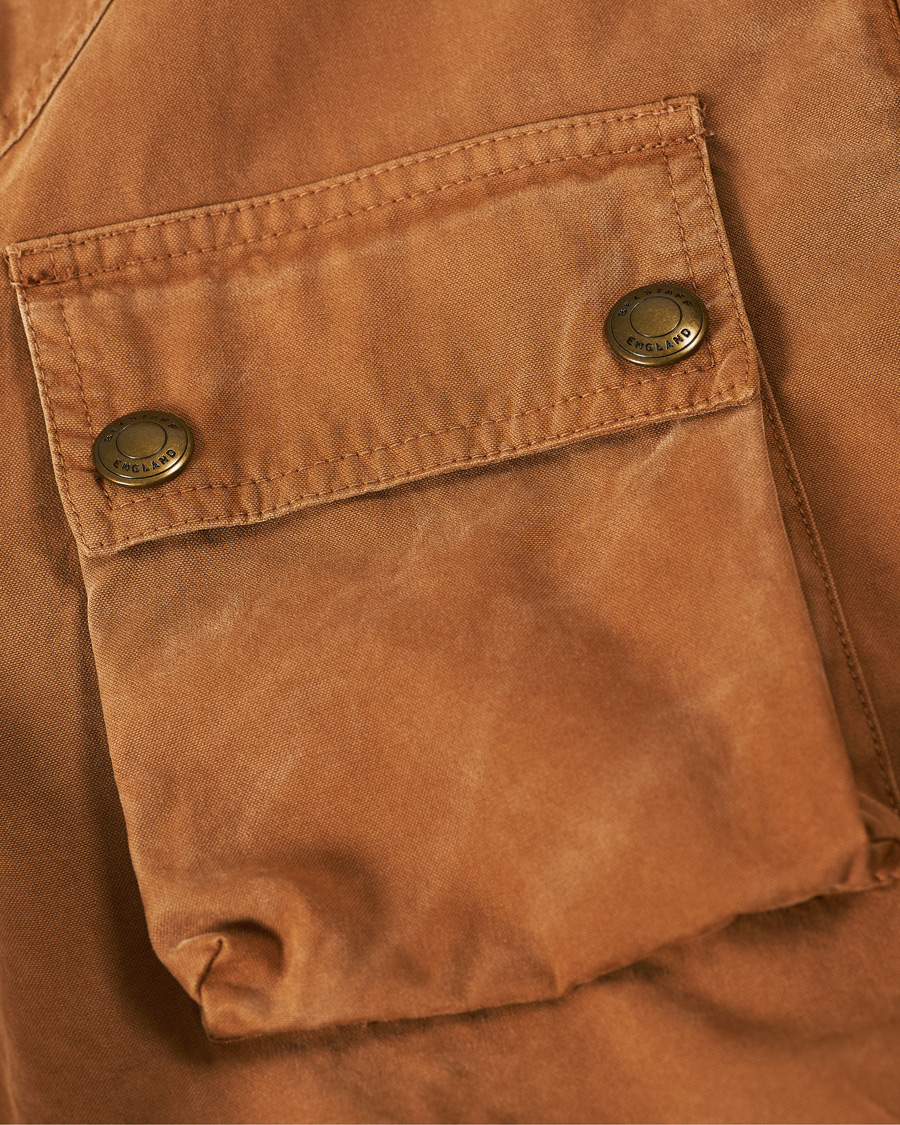 Herre | Jakker | Belstaff | Vintage Dye Racemaster Jacket Heritage Khaki