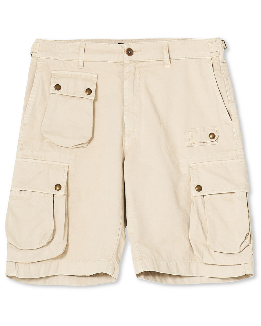 Herre | Shorts | Belstaff | Castnaster Cotton Shorts Fawn