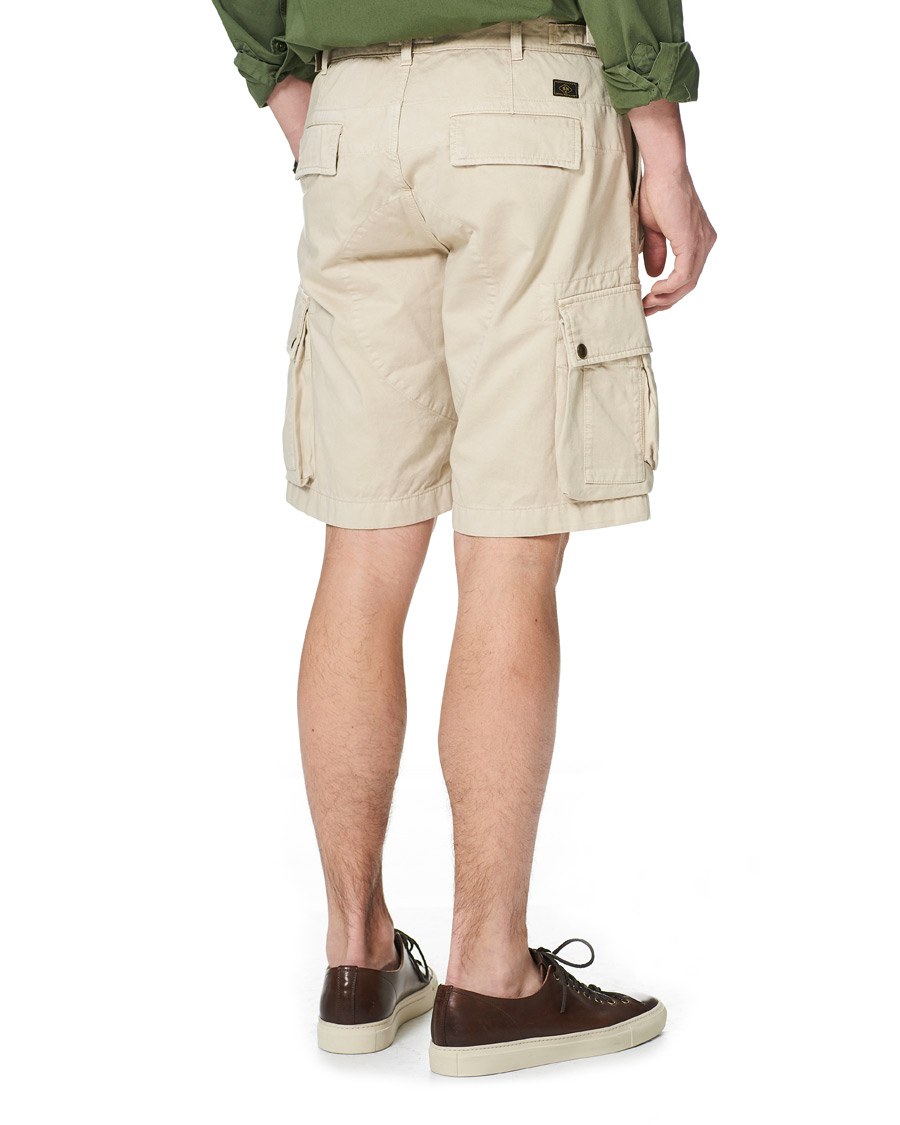 Herre | Shorts | Belstaff | Castnaster Cotton Shorts Fawn