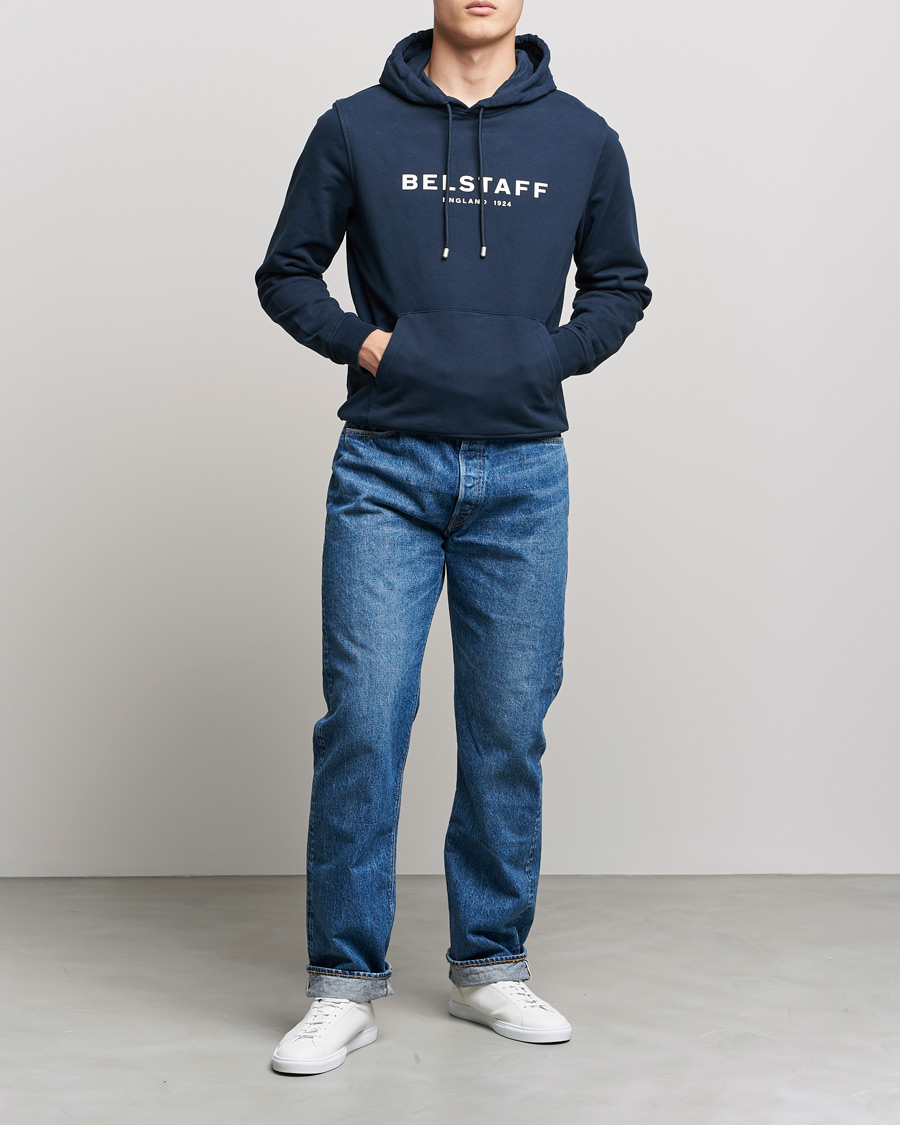 Herre | | Belstaff | 1924 Hood Dark Ink