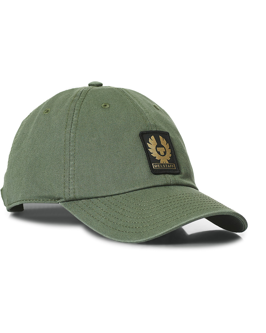 Herre | Belstaff Phoenix Logo Cap Moss | Belstaff | Phoenix Logo Cap Moss