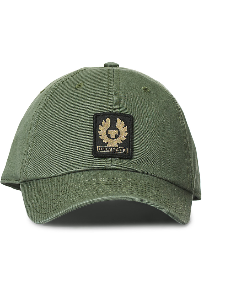 Herre | Belstaff Phoenix Logo Cap Moss | Belstaff | Phoenix Logo Cap Moss