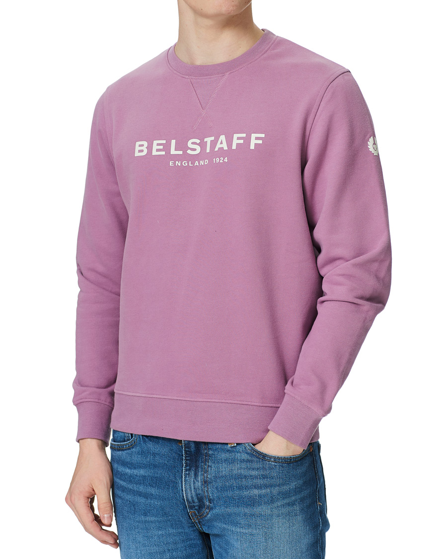 Herre | Gensere | Belstaff | 1924 Crew Neck Logo Sweat Lavender