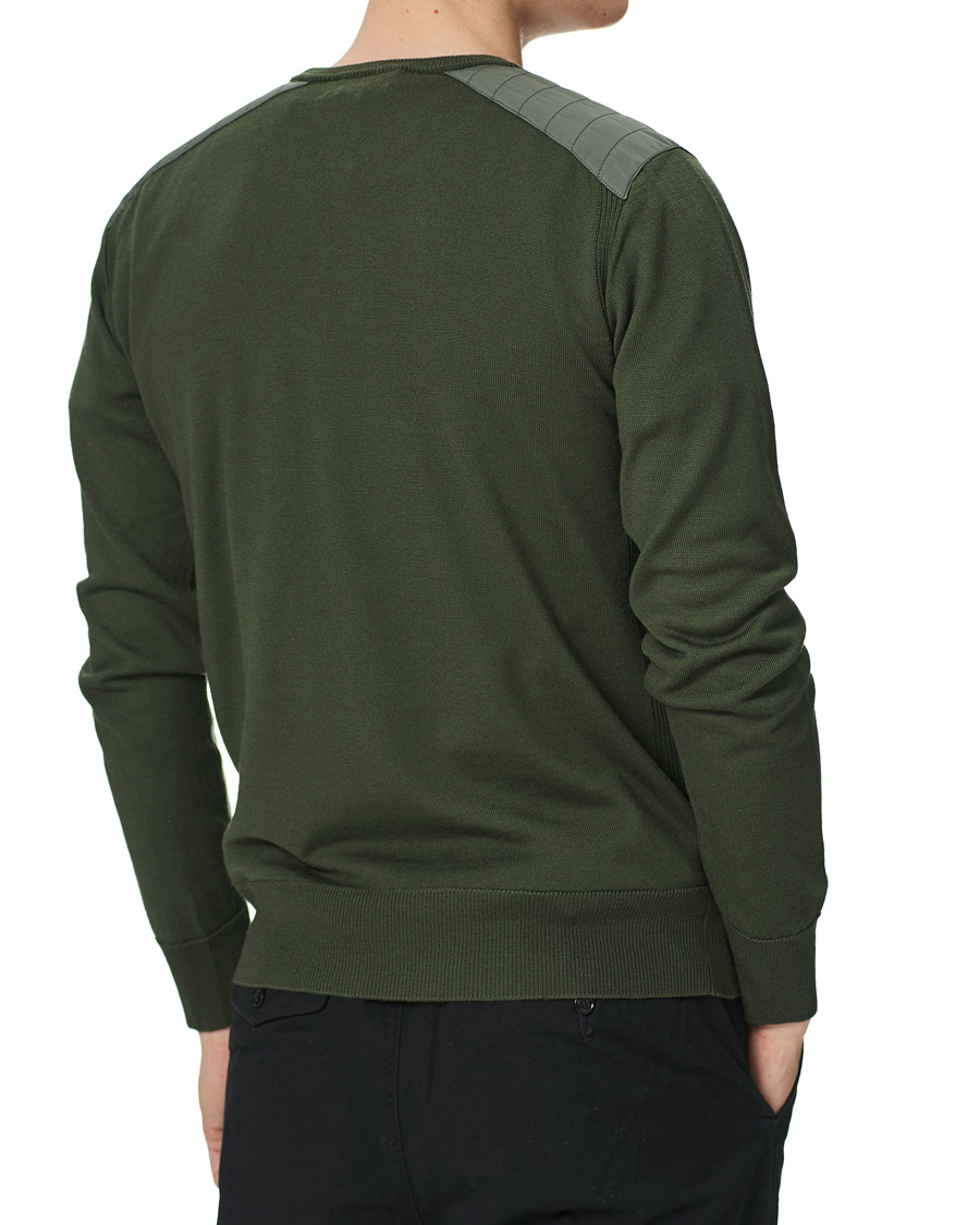 Herre | Gensere | Belstaff | Kerrigan Crew Neck Pewter Green