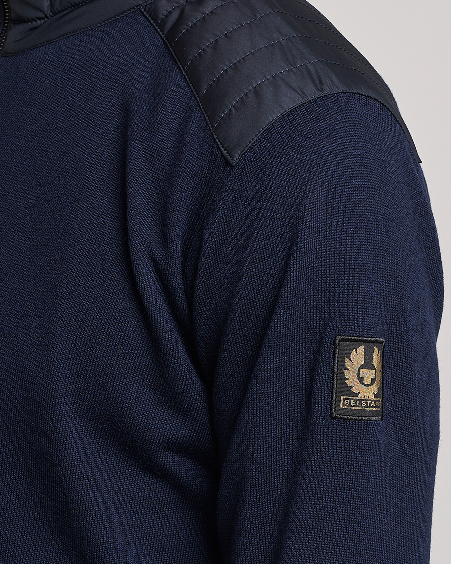 Herre | Gensere | Belstaff | Kelby Zip Cardigan Navy
