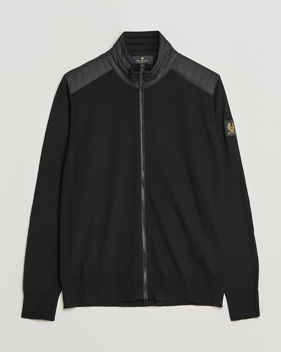 Herre | Gensere | Belstaff | Kelby Zip Cardigan Black