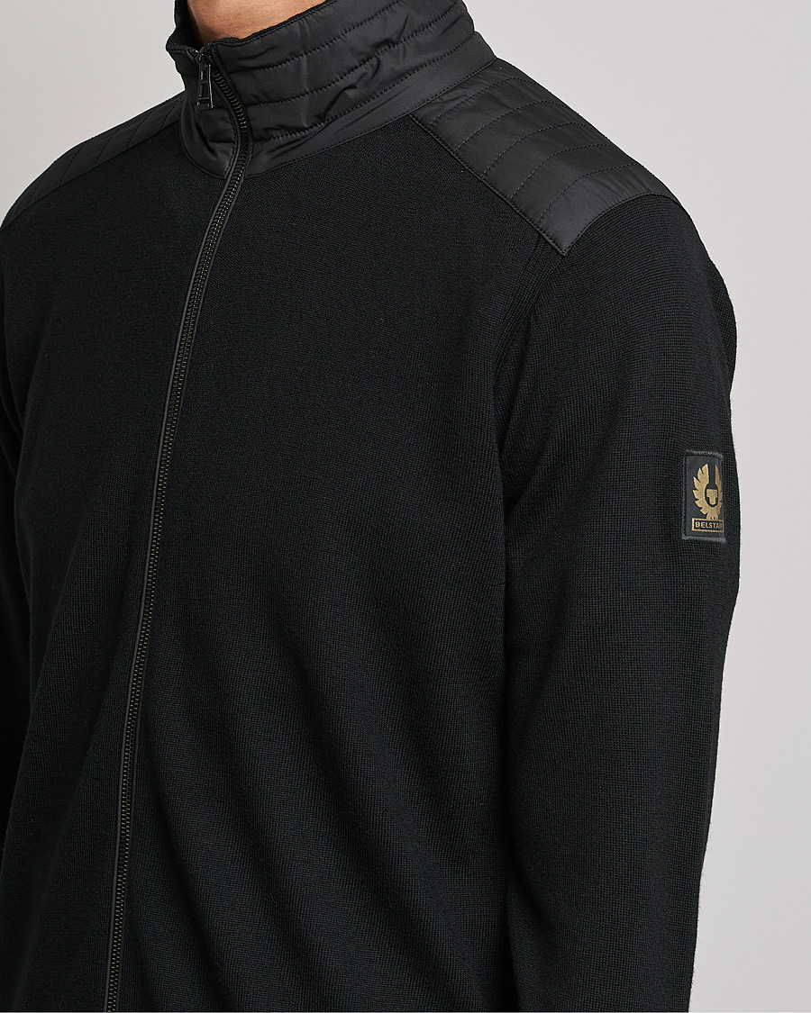 Herre | Gensere | Belstaff | Kelby Zip Cardigan Black