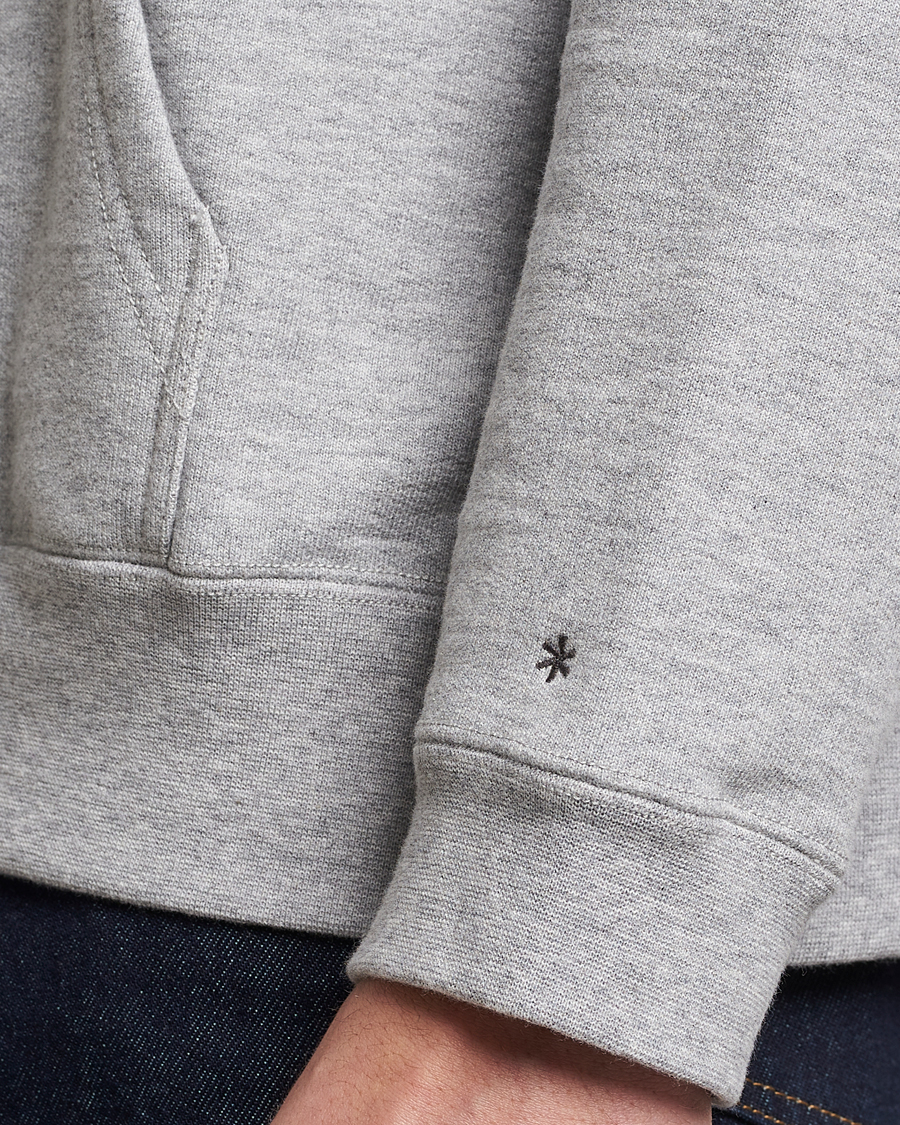 Herre | Gensere | Snow Peak | Recycled Cotton Hoodie Medium Grey