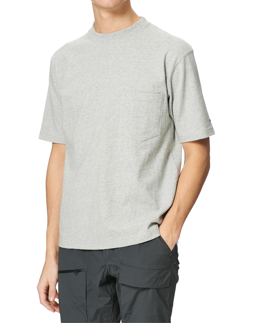 Herre | T-Shirts | Snow Peak | Recycled Cotton T-Shirt Medium Grey