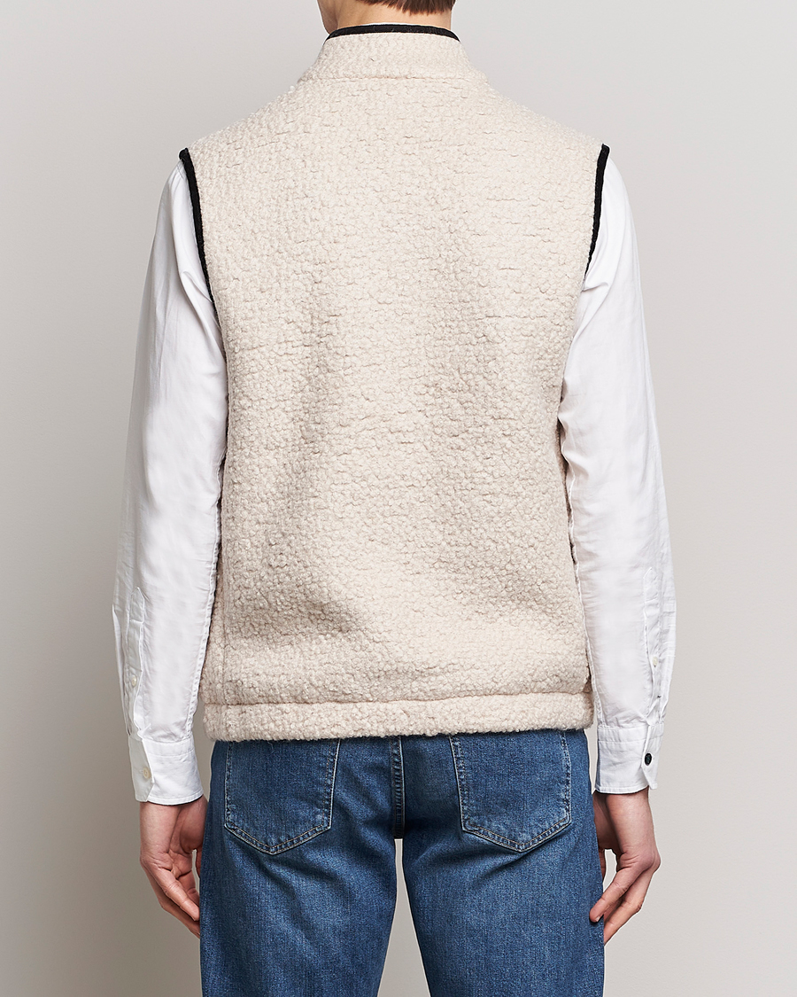 Herre | Vester | Morris | Whitfield Pile Vest White