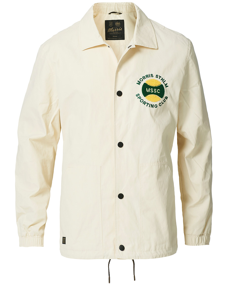 Herre | Jakker | Morris | Linder Coach Jacket Off White Multi
