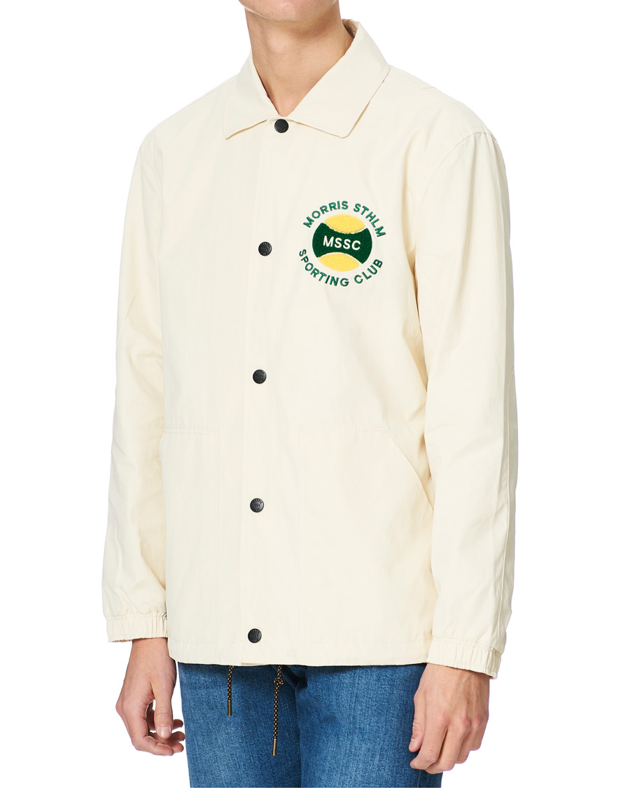 Herre | Jakker | Morris | Linder Coach Jacket Off White Multi