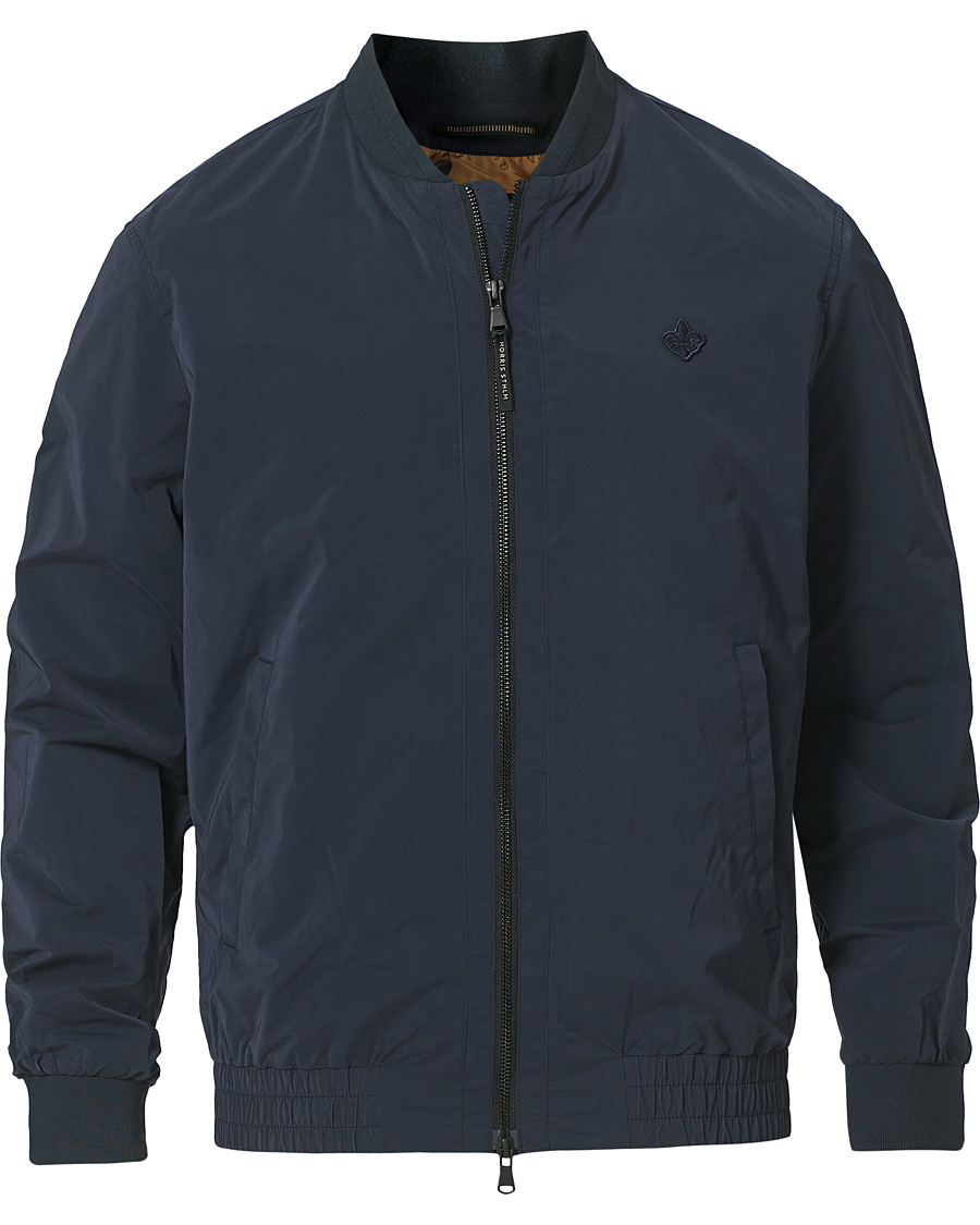 Herre | Jakker | Morris | Nicolas Nylon Bomber Jacket Old Blue