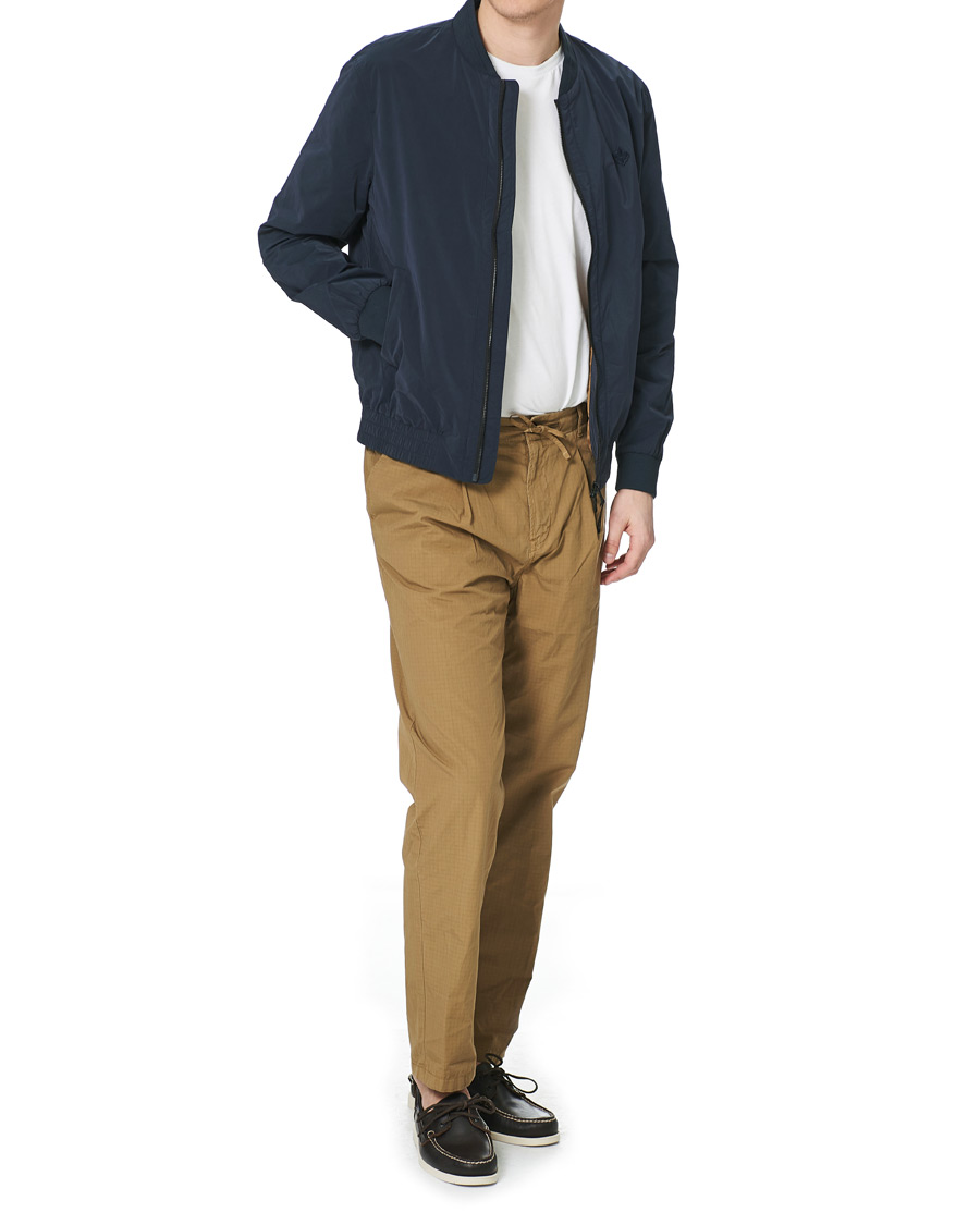 Herre | Jakker | Morris | Nicolas Nylon Bomber Jacket Old Blue