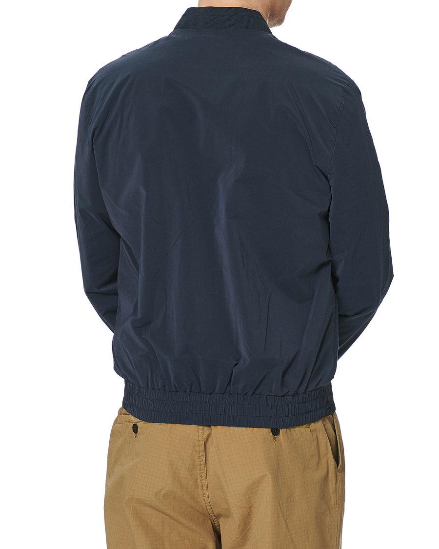 Herre | Jakker | Morris | Nicolas Nylon Bomber Jacket Old Blue
