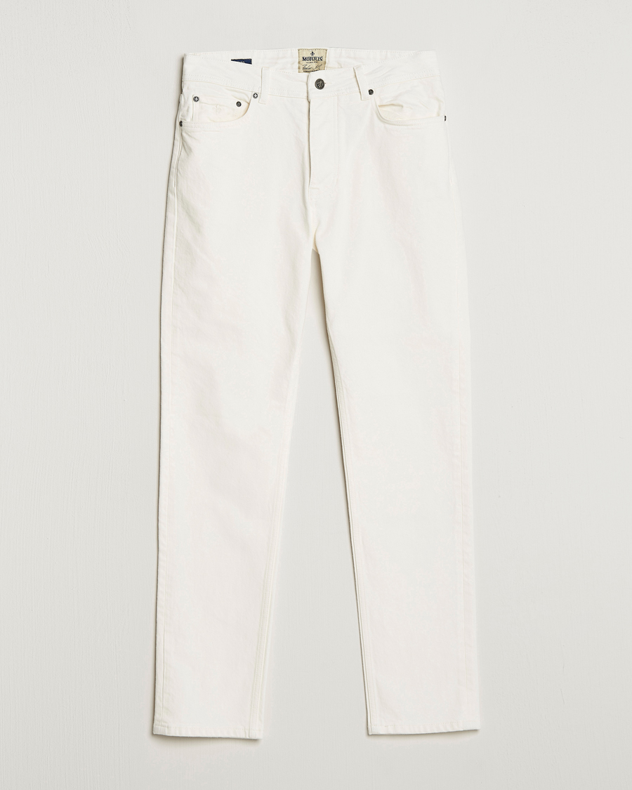 Herre | Jeans | Morris | Jermyn Cotton Jeans Off White