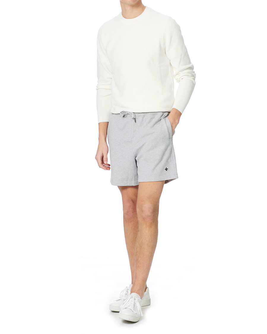 Herre | Shorts | Morris | Darell Sweatshorts Light Grey Melange
