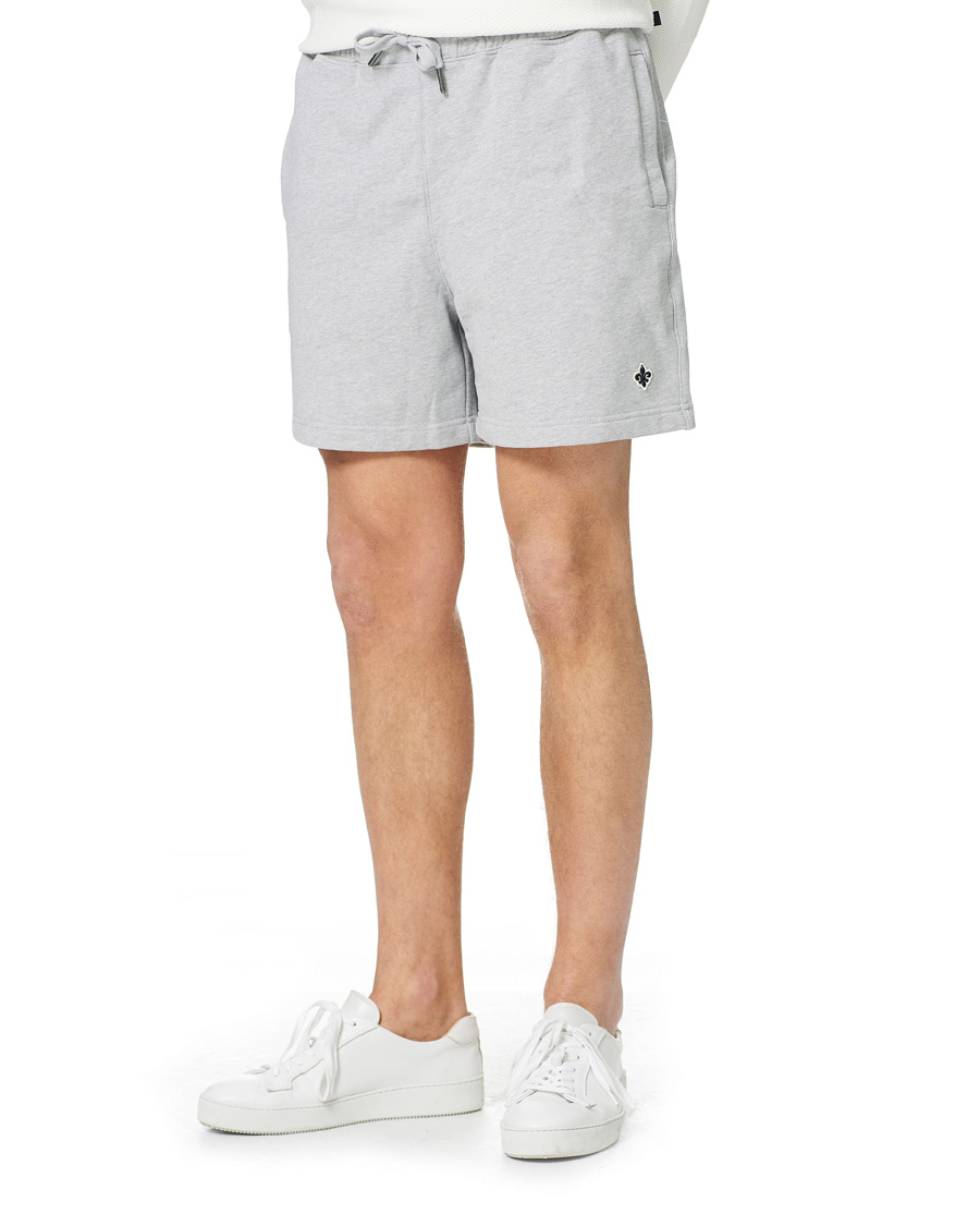 Herre | Shorts | Morris | Darell Sweatshorts Light Grey Melange