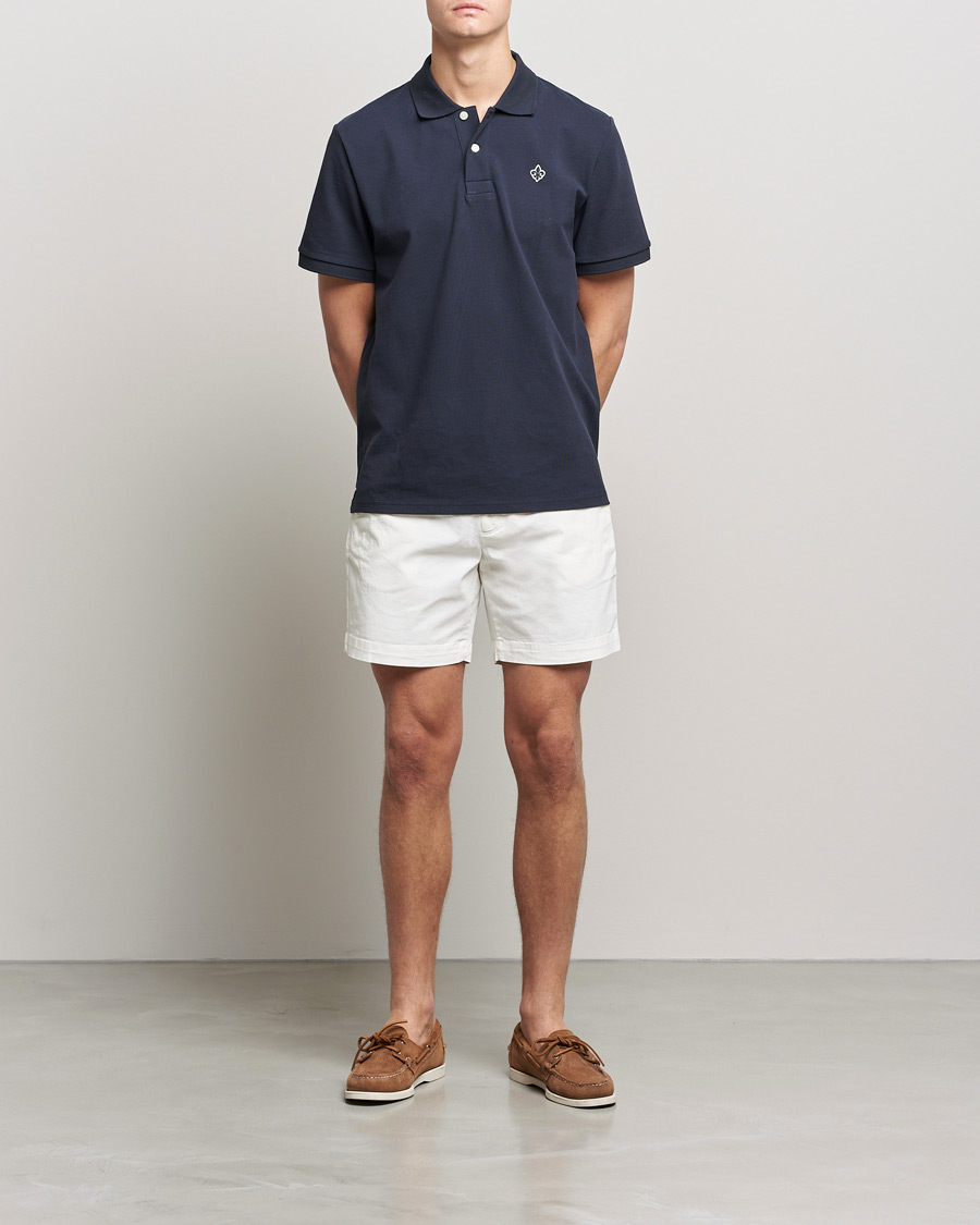 Herre |  | Morris | Light Twill Chino Shorts Off White