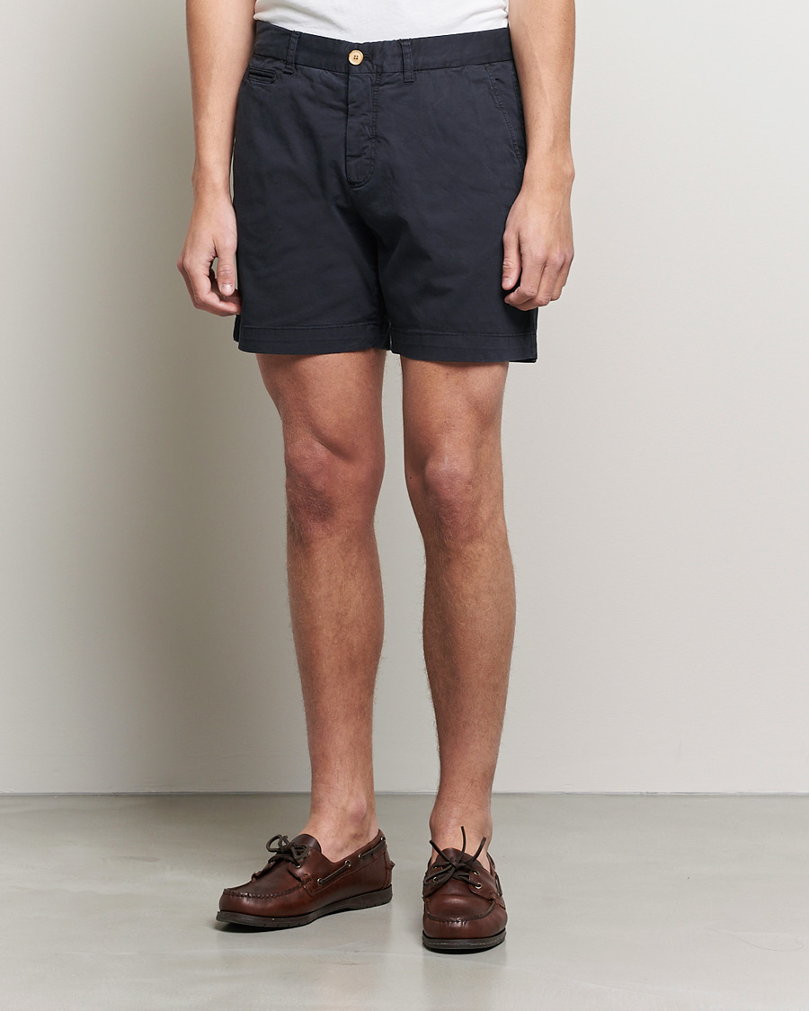 Herre | Shorts | Morris | Light Twill Chino Shorts Navy