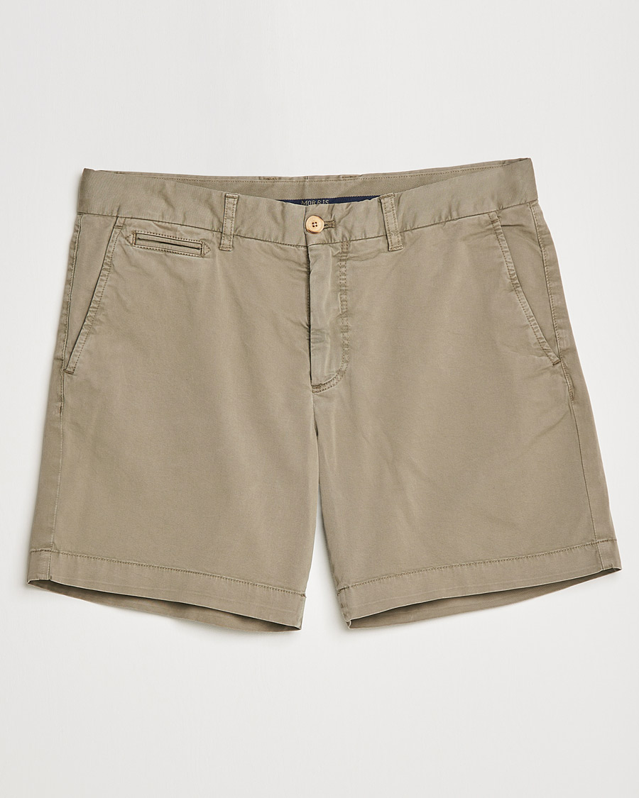 Herre | Shorts | Morris | Light Twill Chino Shorts Olive