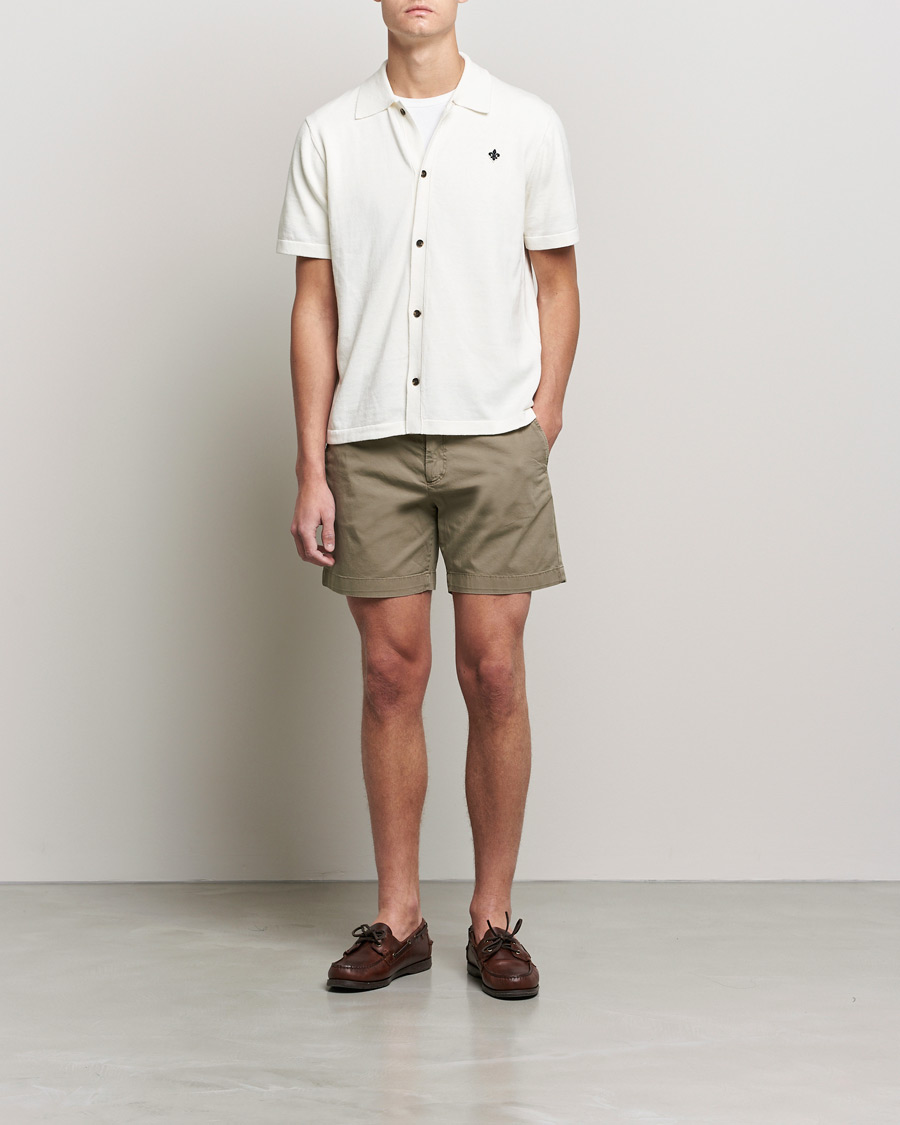 Herre | Shorts | Morris | Light Twill Chino Shorts Olive