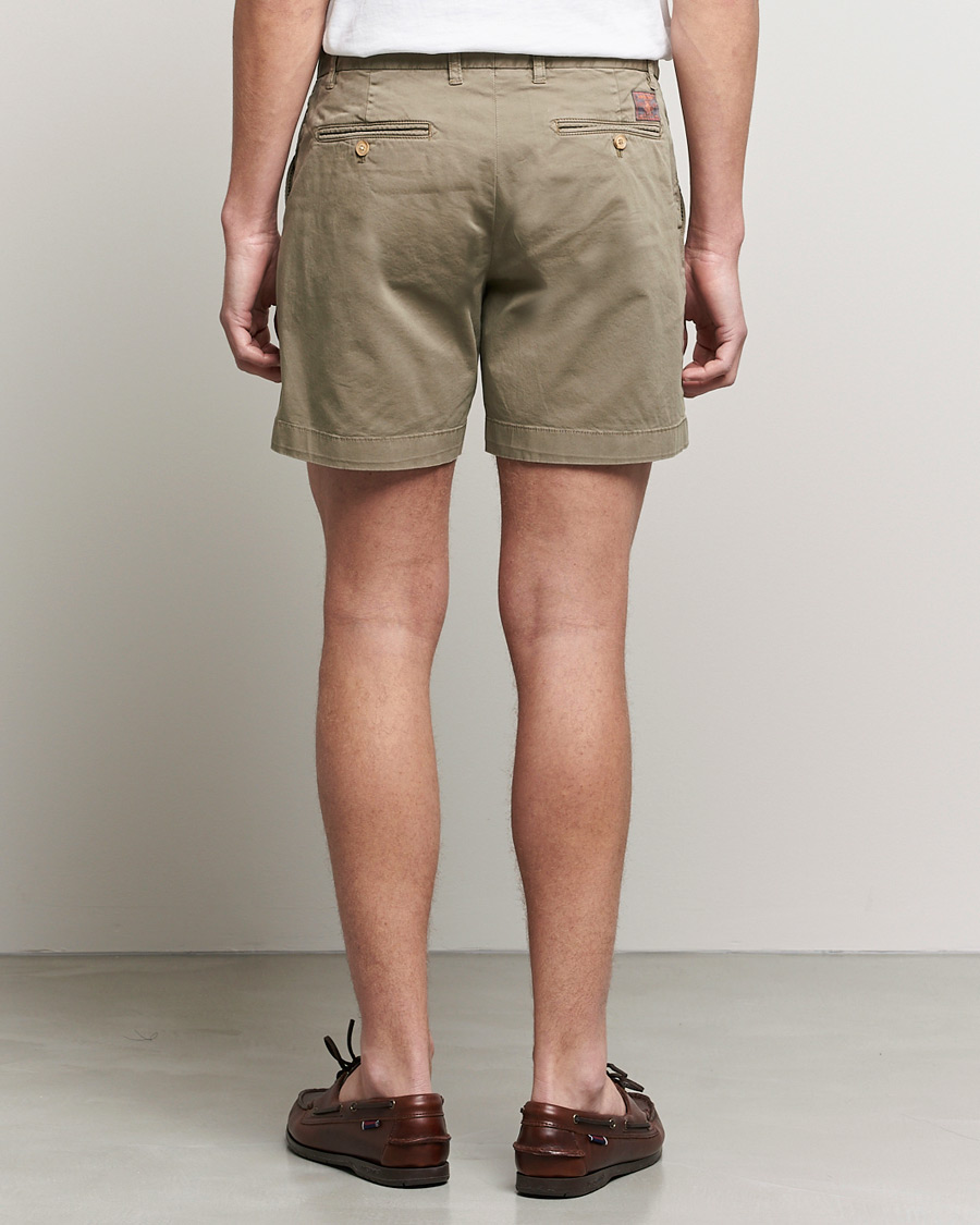 Herre | Shorts | Morris | Light Twill Chino Shorts Olive