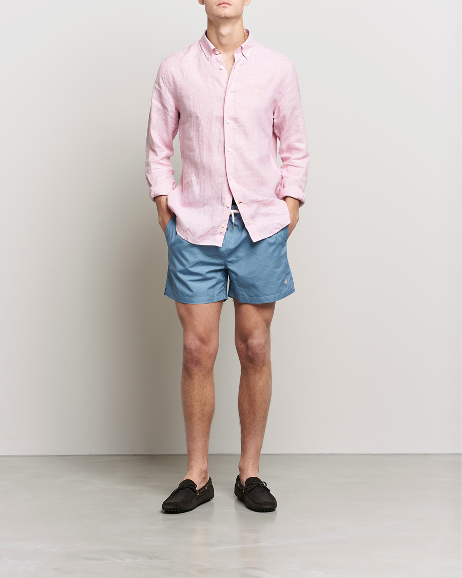 Herre | Badeshorts | Morris | Summer Bathing Trunks Blue