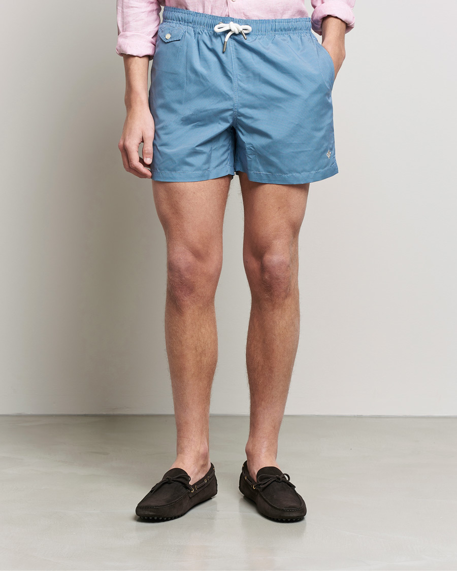 Herre | Badeshorts | Morris | Summer Bathing Trunks Blue