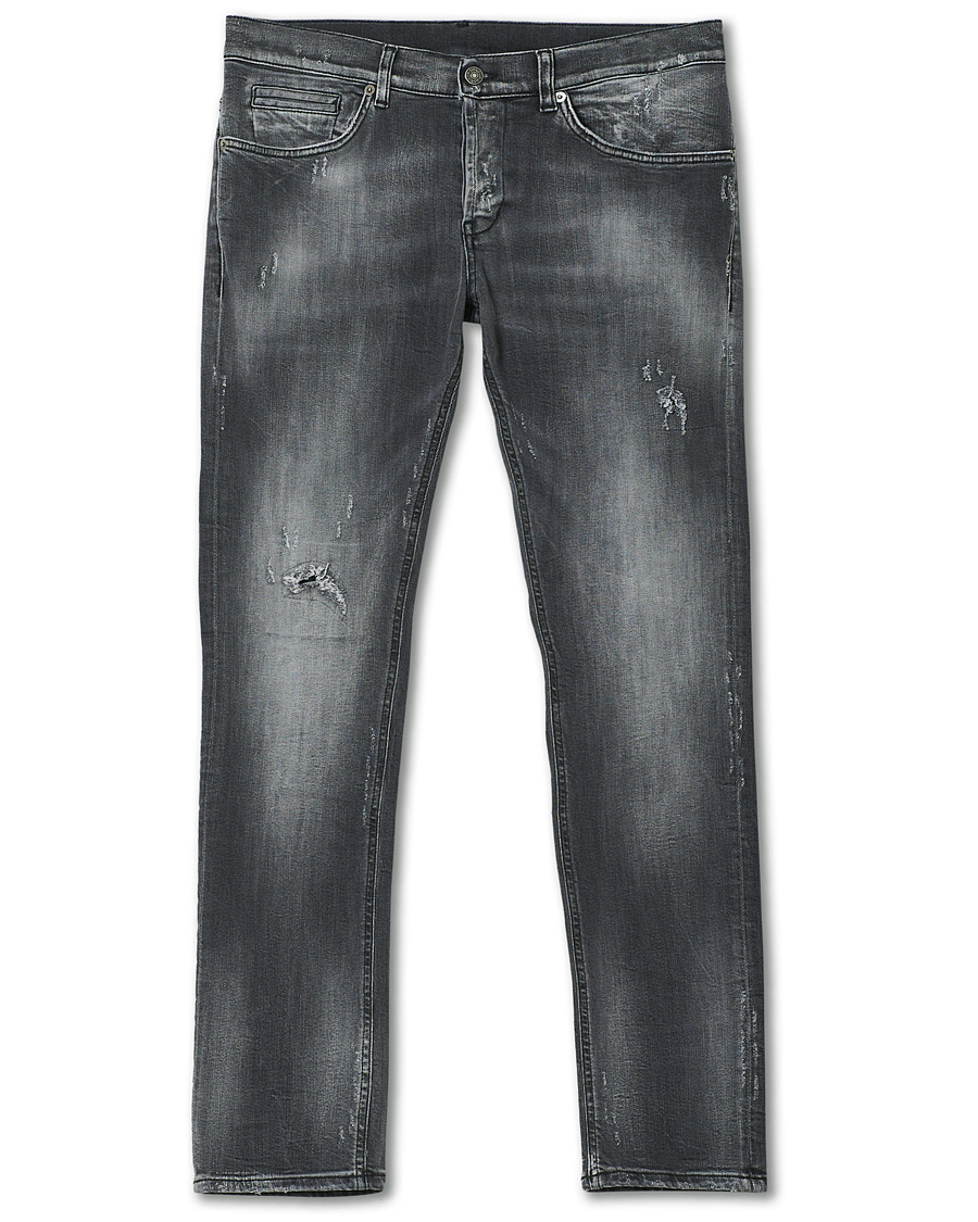 Herre | Jeans | Dondup | George Jeans Destoryed Medium Grey