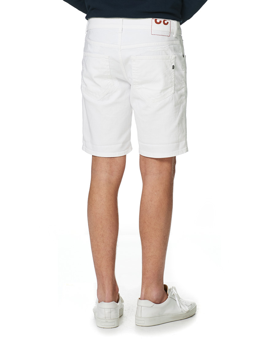 Herre | Shorts | Dondup | Derek Denim Shorts Detroyed White