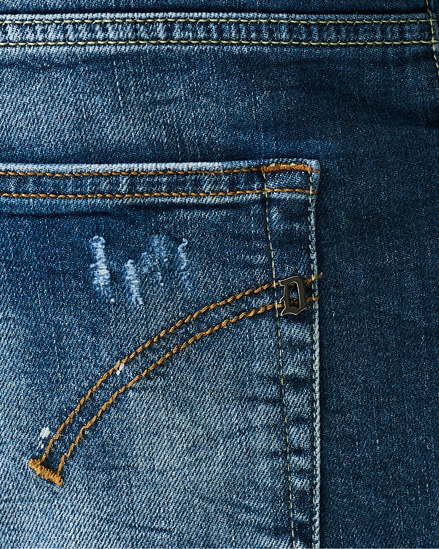 Herre | Shorts | Dondup | Derek Denim Shorts Distressed Blue