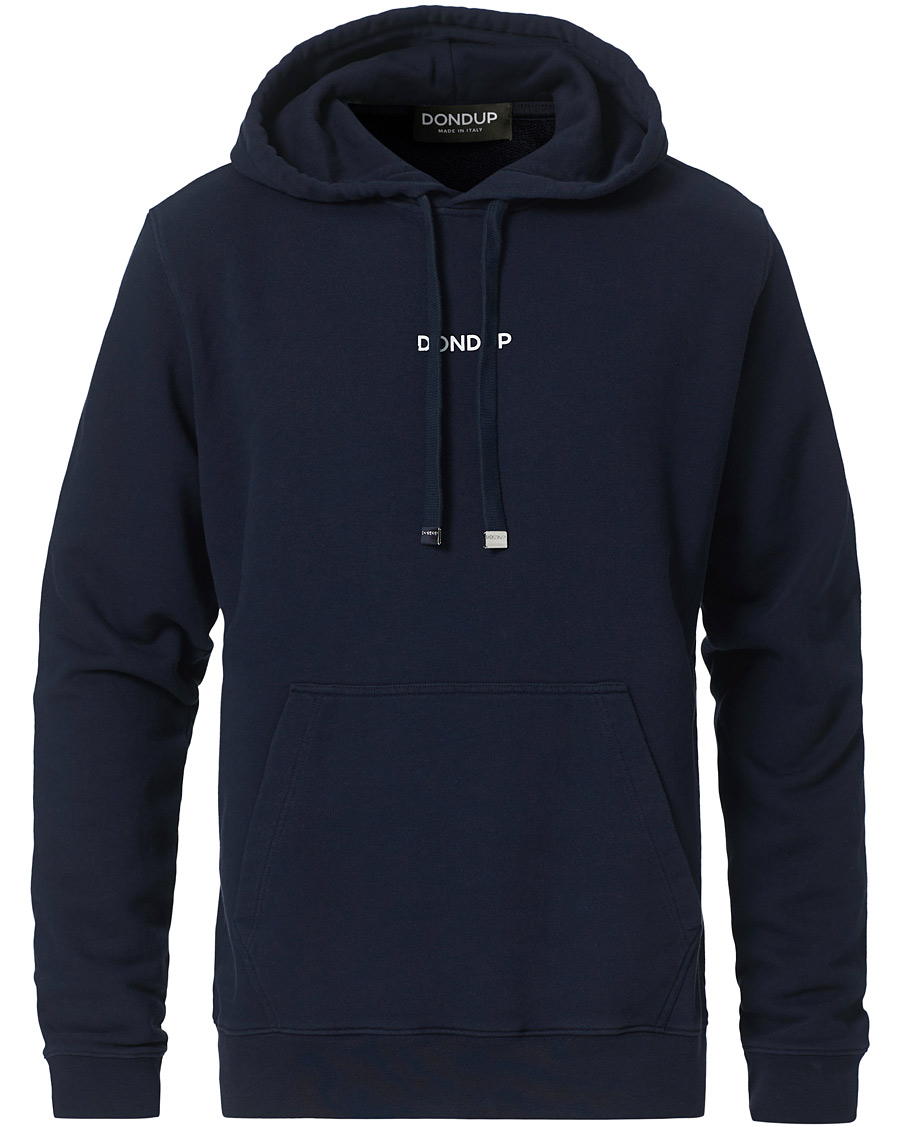 Herre | Gensere | Dondup | Logo Hoodie Navy