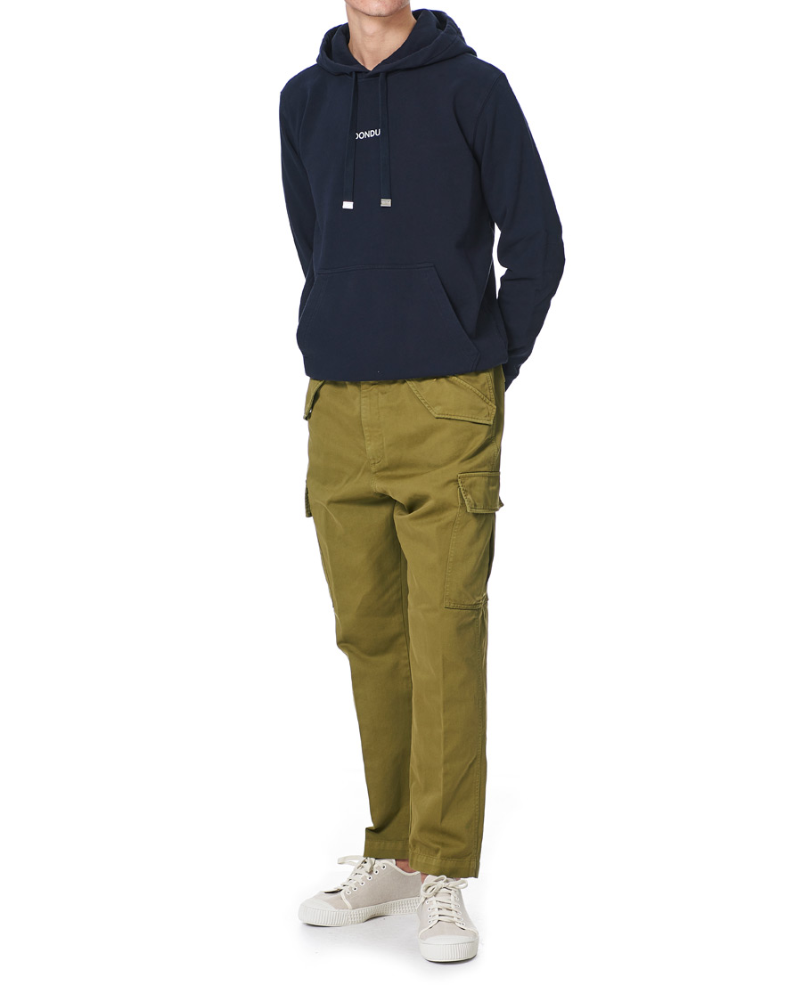 Herre | Gensere | Dondup | Logo Hoodie Navy