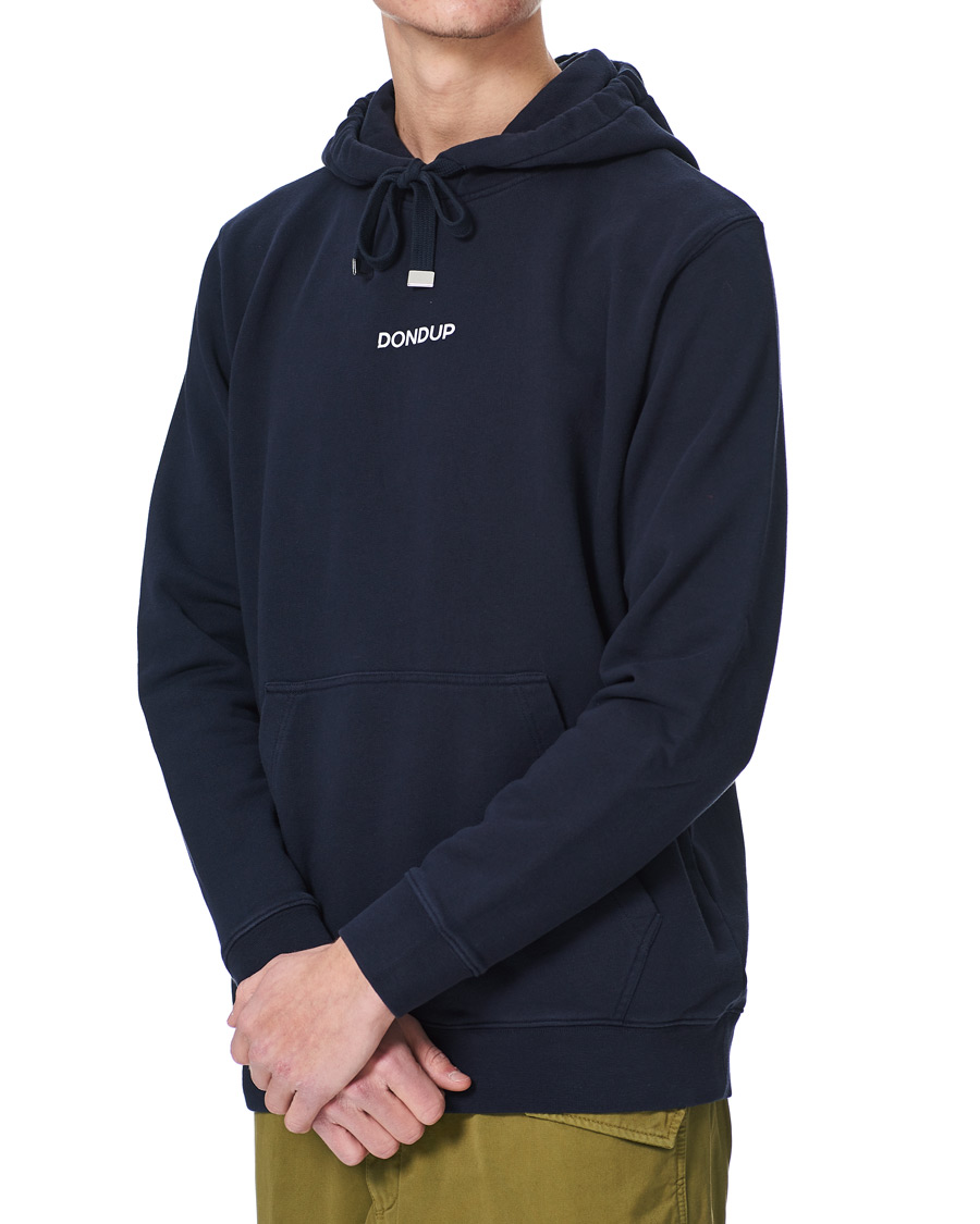 Herre | Gensere | Dondup | Logo Hoodie Navy