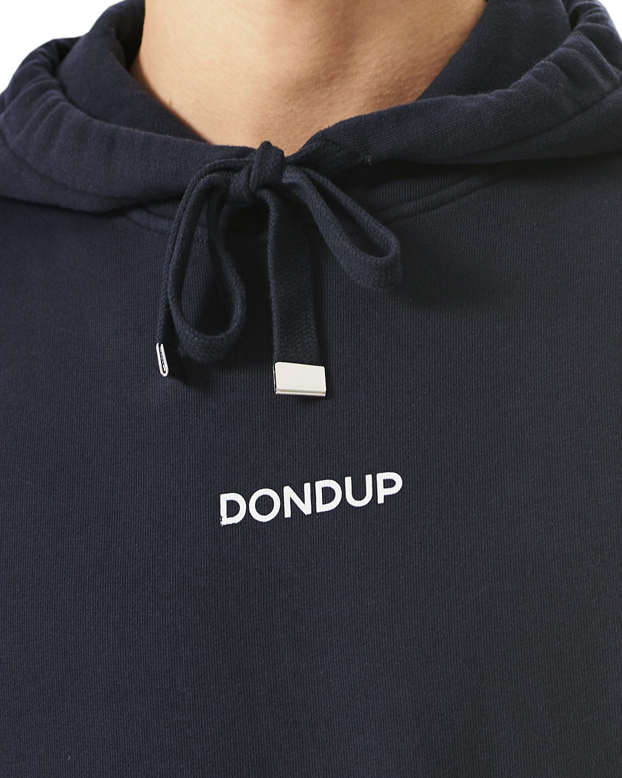Herre | Gensere | Dondup | Logo Hoodie Navy