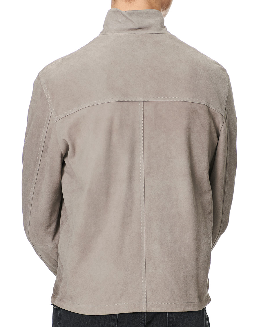 Herre | Jakker | Emporio Armani | Suede Jacket Sand
