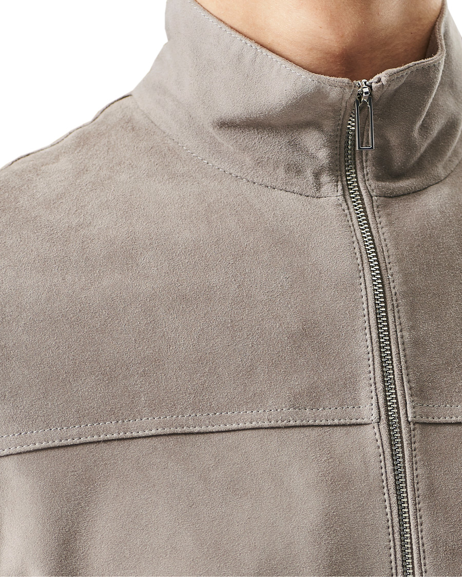 Herre | Jakker | Emporio Armani | Suede Jacket Sand