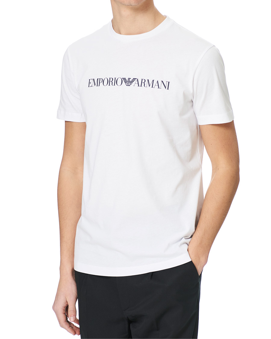 Herre | T-Shirts | Emporio Armani | Emporio Tee White