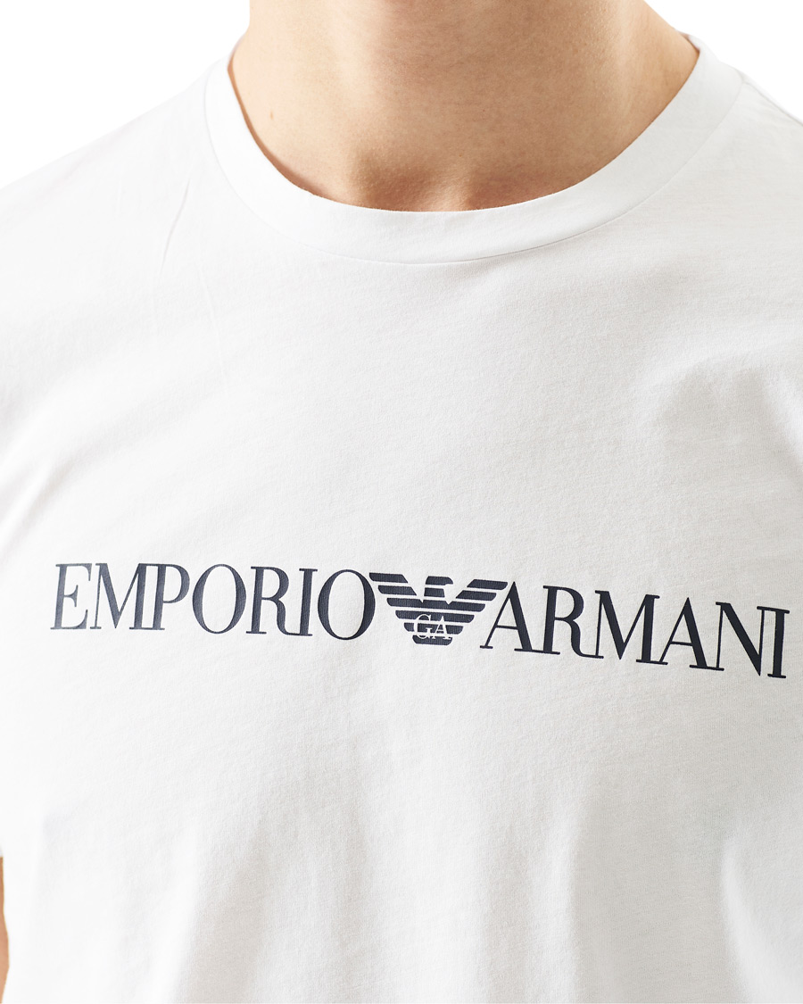 Herre | T-Shirts | Emporio Armani | Emporio Tee White