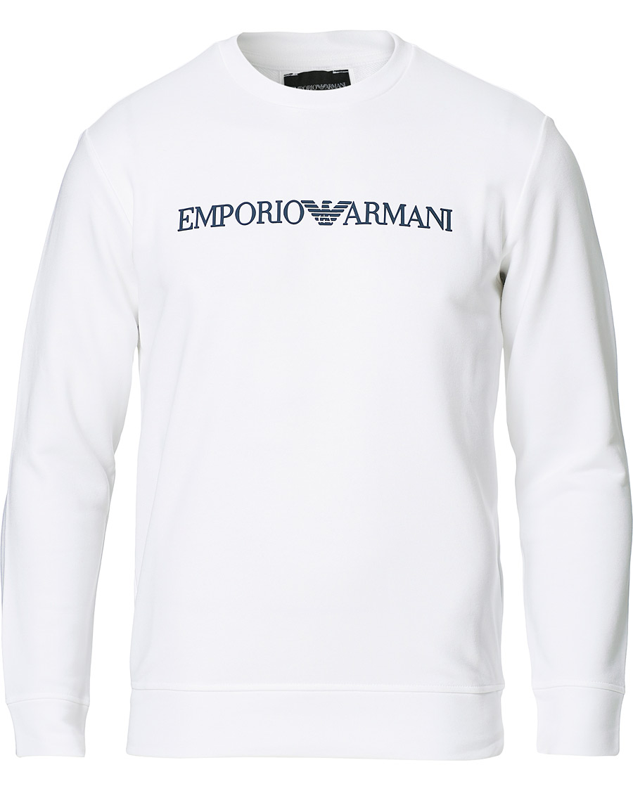 Herre | Gensere | Emporio Armani | Emporio Sweatshirt White
