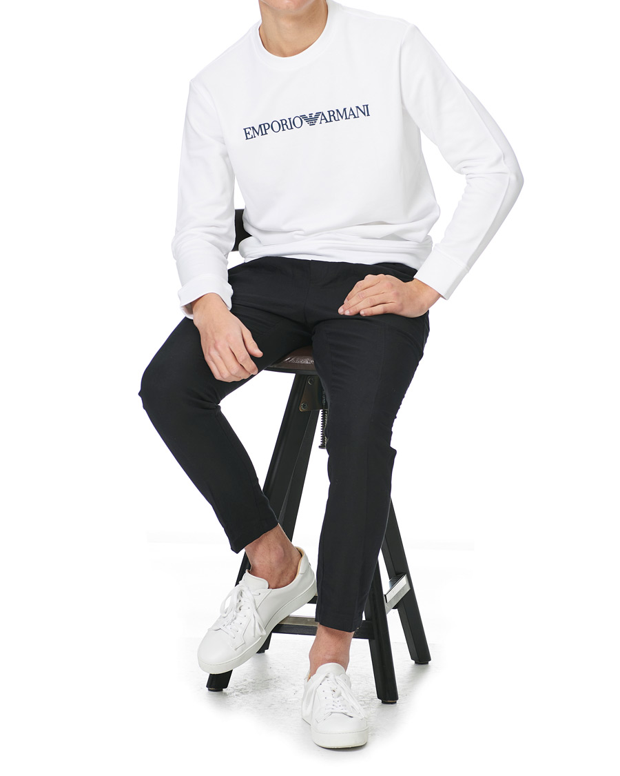 Herre | Gensere | Emporio Armani | Emporio Sweatshirt White