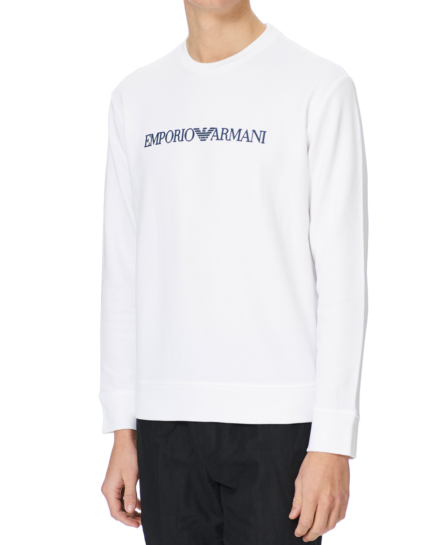 Herre | Gensere | Emporio Armani | Emporio Sweatshirt White
