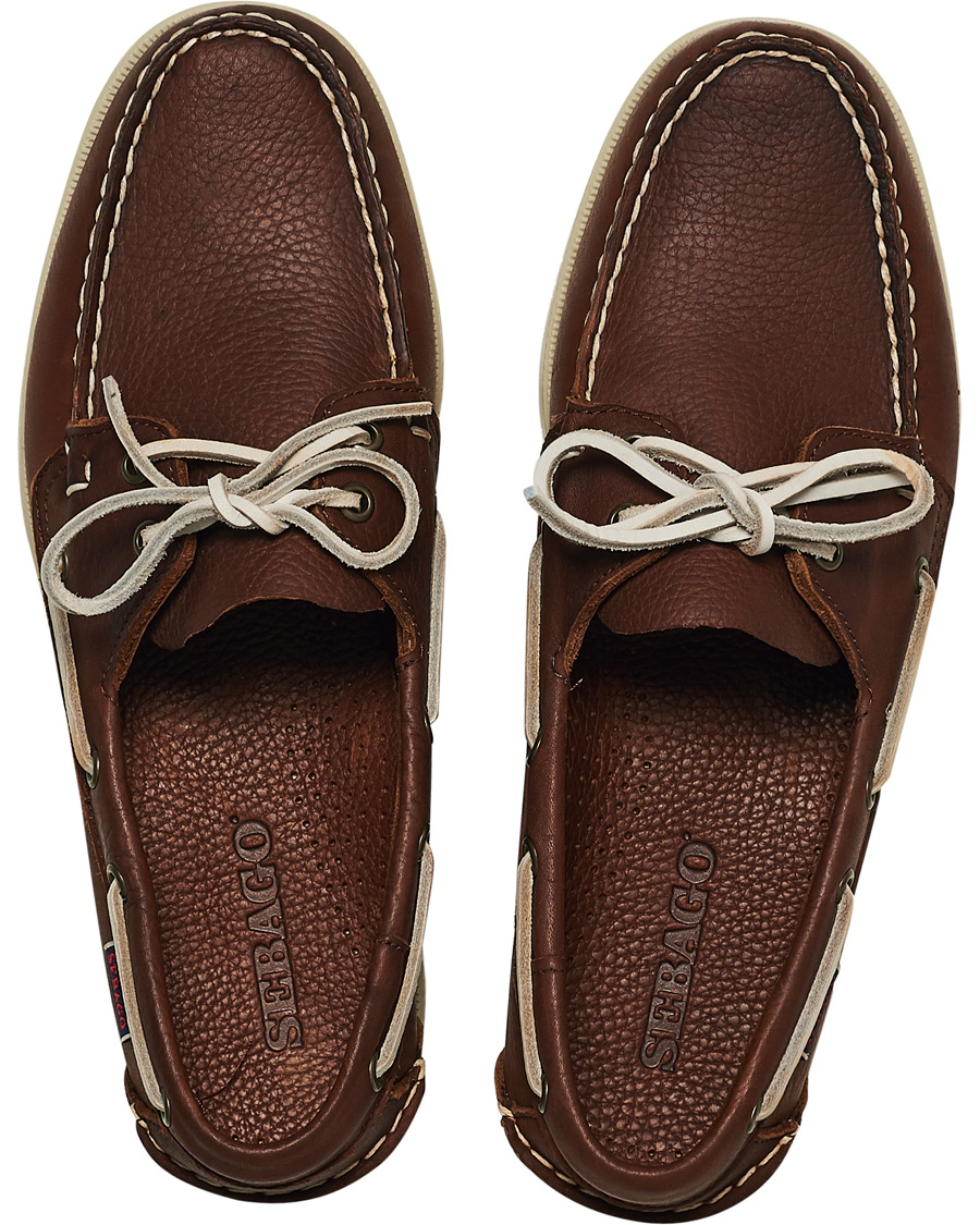 Herre | Sebago Docksides Boat Shoe Portland Brown | Sebago | Docksides Boat Shoe Portland Brown