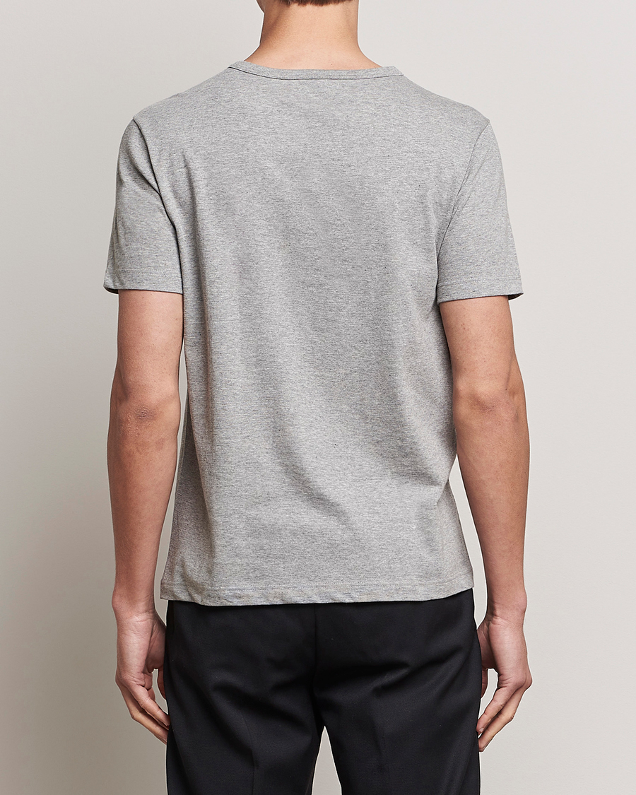 Herre | T-Shirts | Merz b. Schwanen | 1950s Classic Loopwheeled T-Shirt Grey Melange