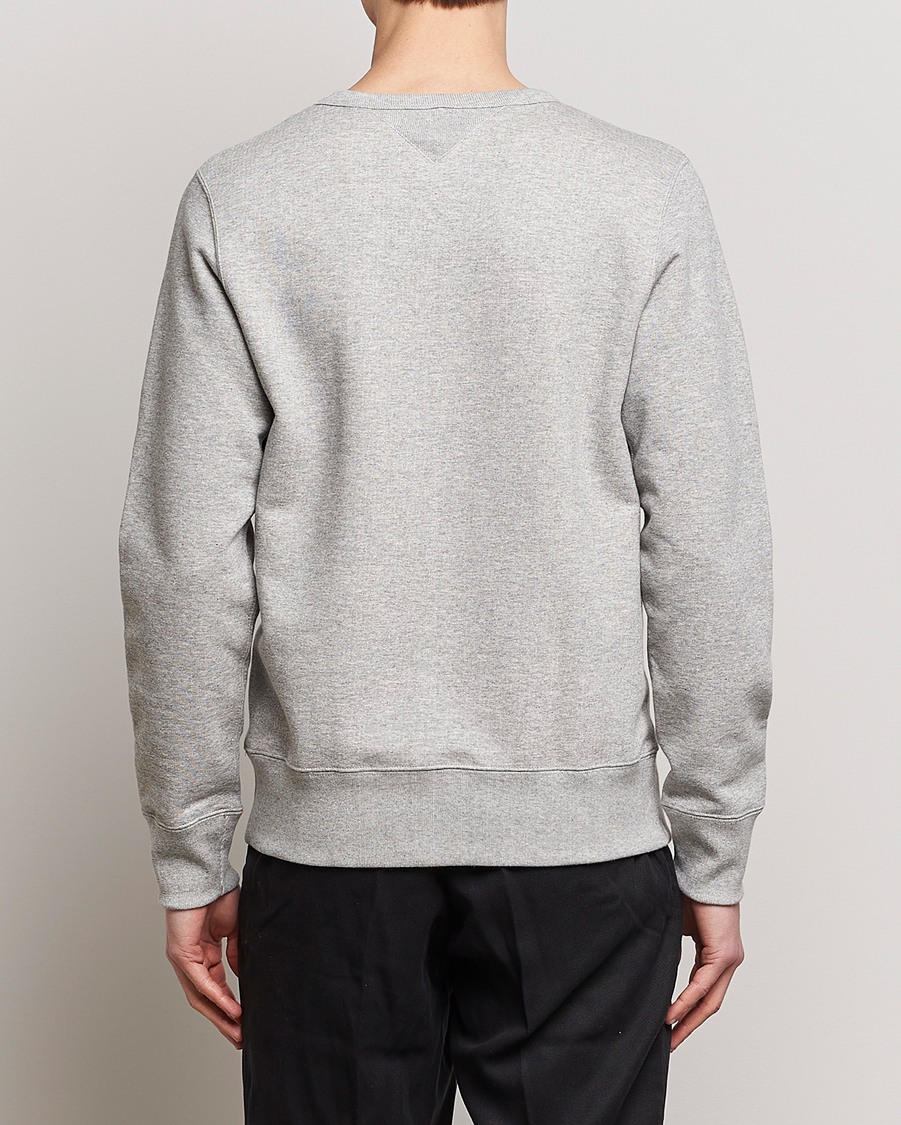 Herre | Gensere | Merz b. Schwanen | Organic Cotton Crew Neck Sweat Grey Mel
