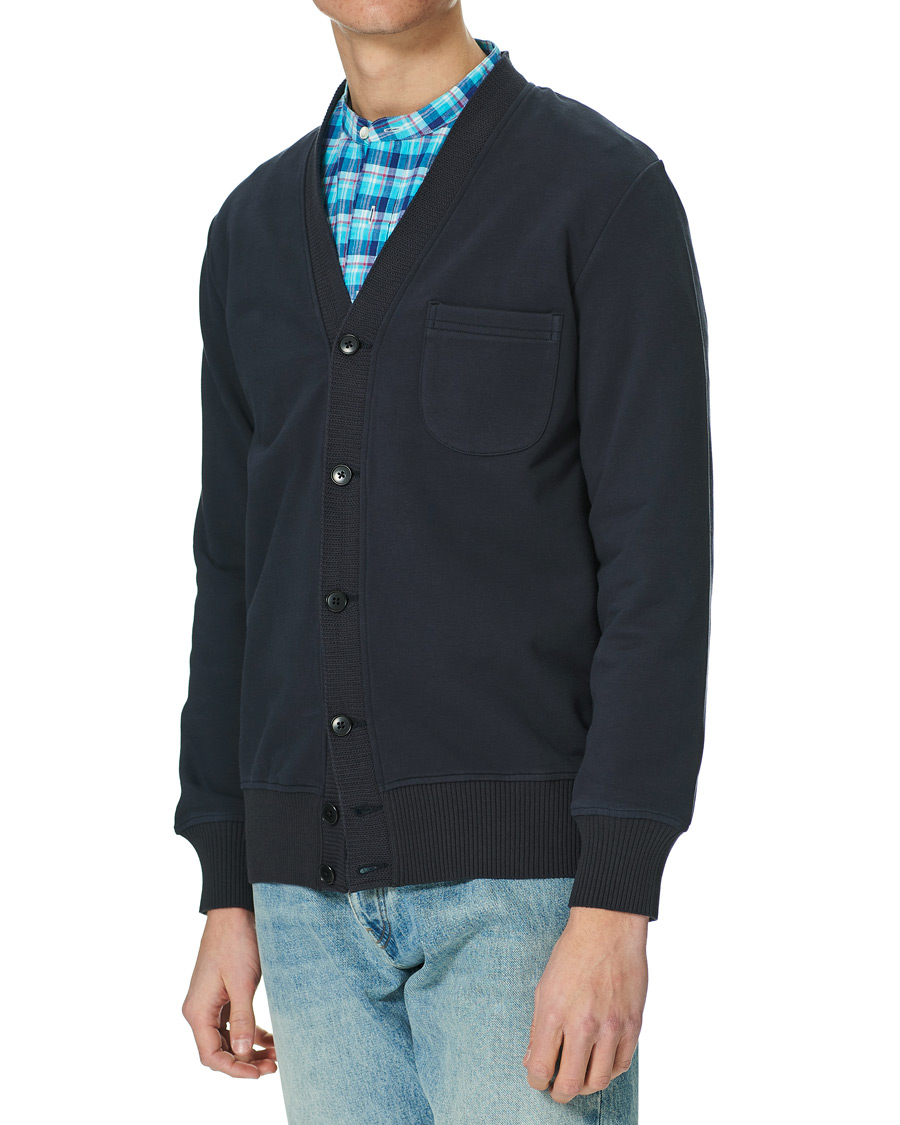 Herre | Gensere | BEAMS PLUS | Cardigan Sweater Navy