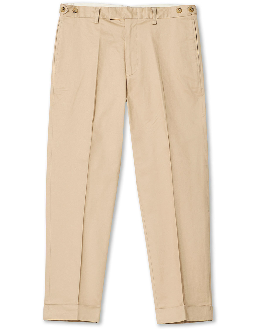 Herre | Bukser | BEAMS PLUS | Ivy Cropped Trousers Beige