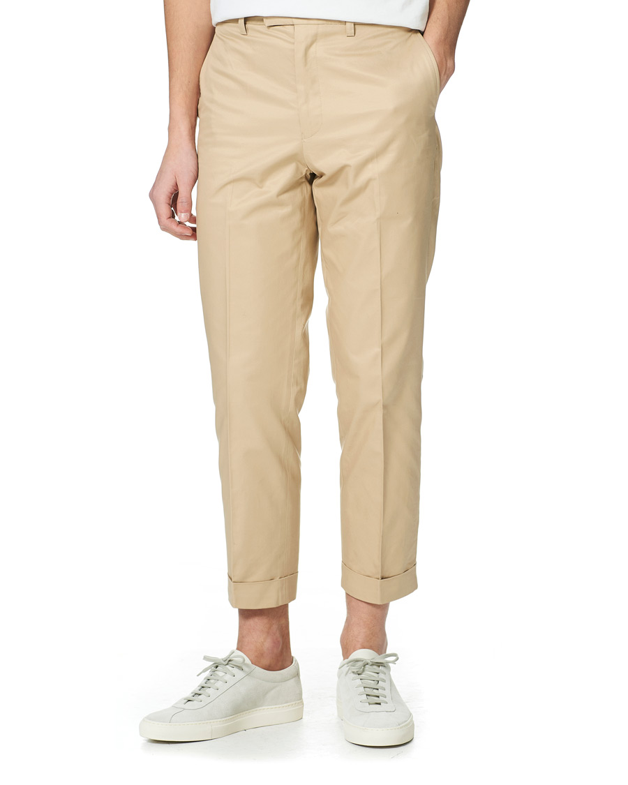 Herre | Bukser | BEAMS PLUS | Ivy Cropped Trousers Beige